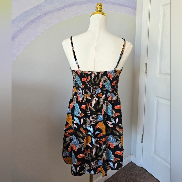 Garage | Button Front Mini Dress With Pockets | Size Lg - Picture 5 of 6